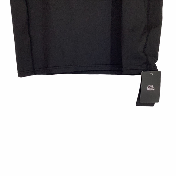Good Sport Solid Black Short Sleeve T-Shirt XXXL - Picture 2 of 5